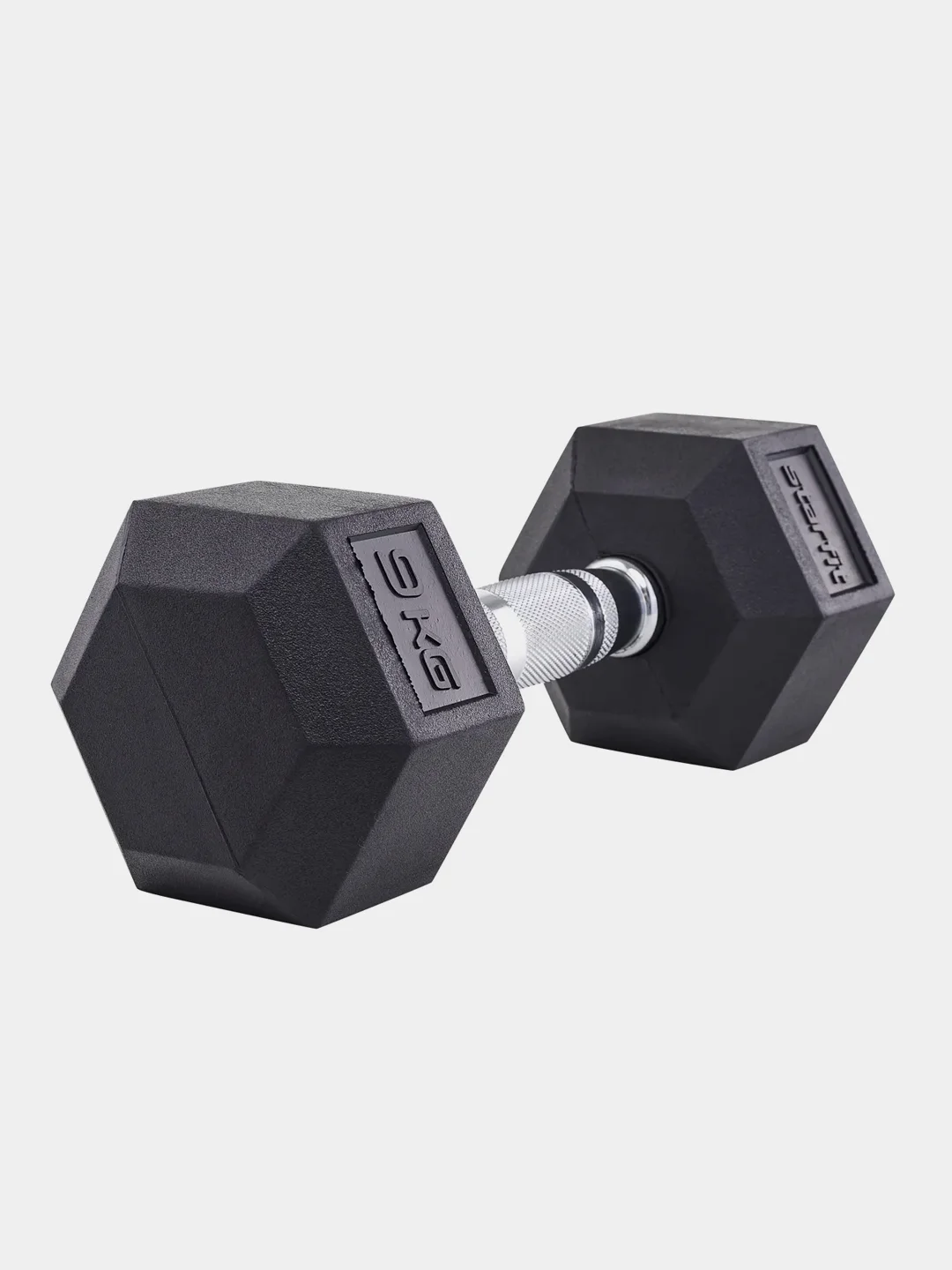 Гантель гексагональная STARFIT DB-301, 1 кг - 12 кг, обрезиненная