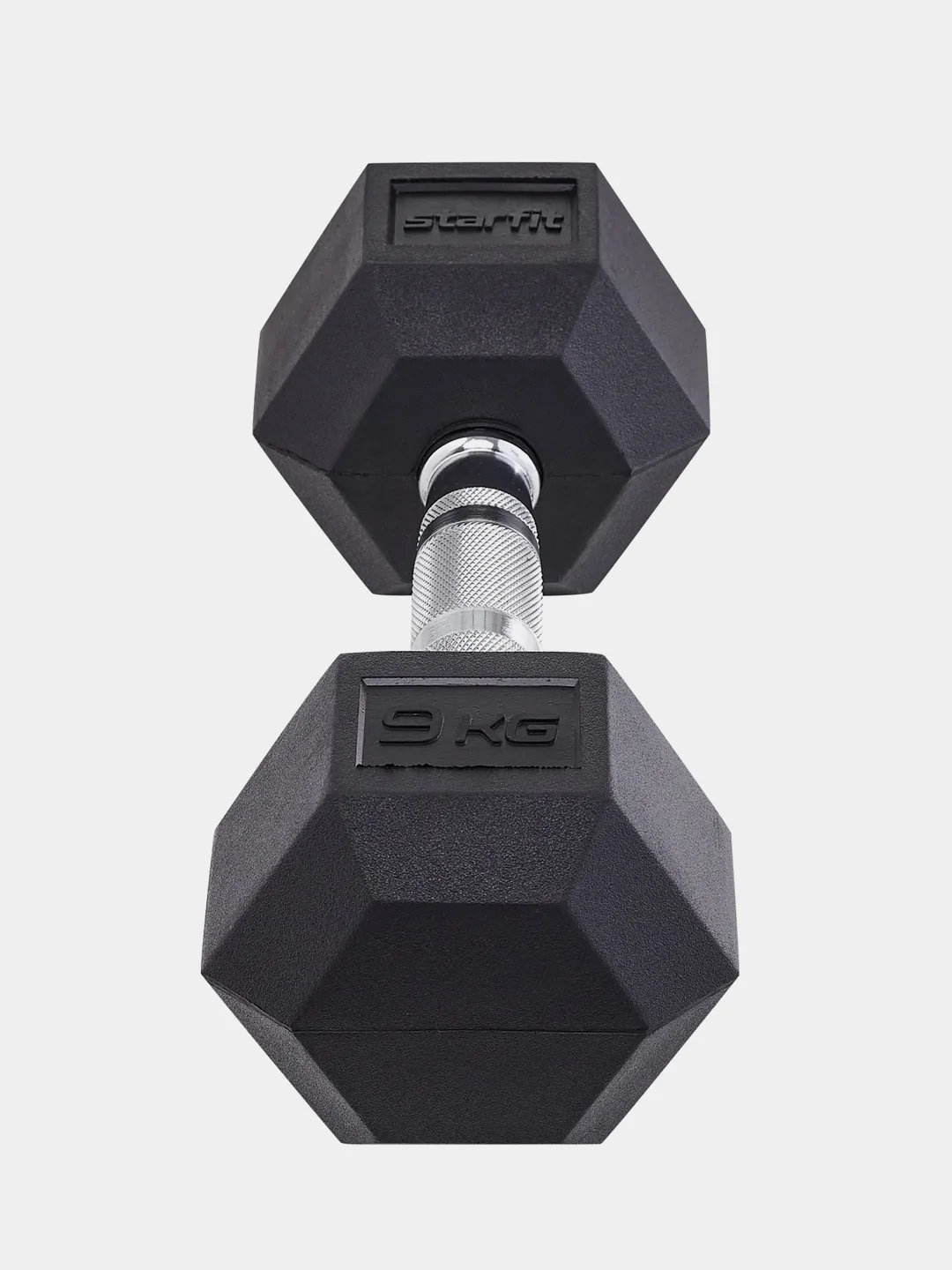 Гантель гексагональная STARFIT DB-301, 1 кг - 12 кг, обрезиненная