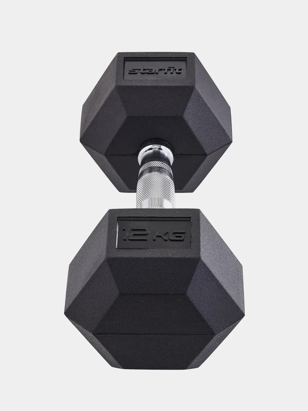 Гантель гексагональная STARFIT DB-301, 1 кг - 12 кг, обрезиненная