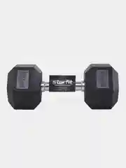 Гантель гексагональная STARFIT DB-301, 1 кг - 12 кг, обрезиненная