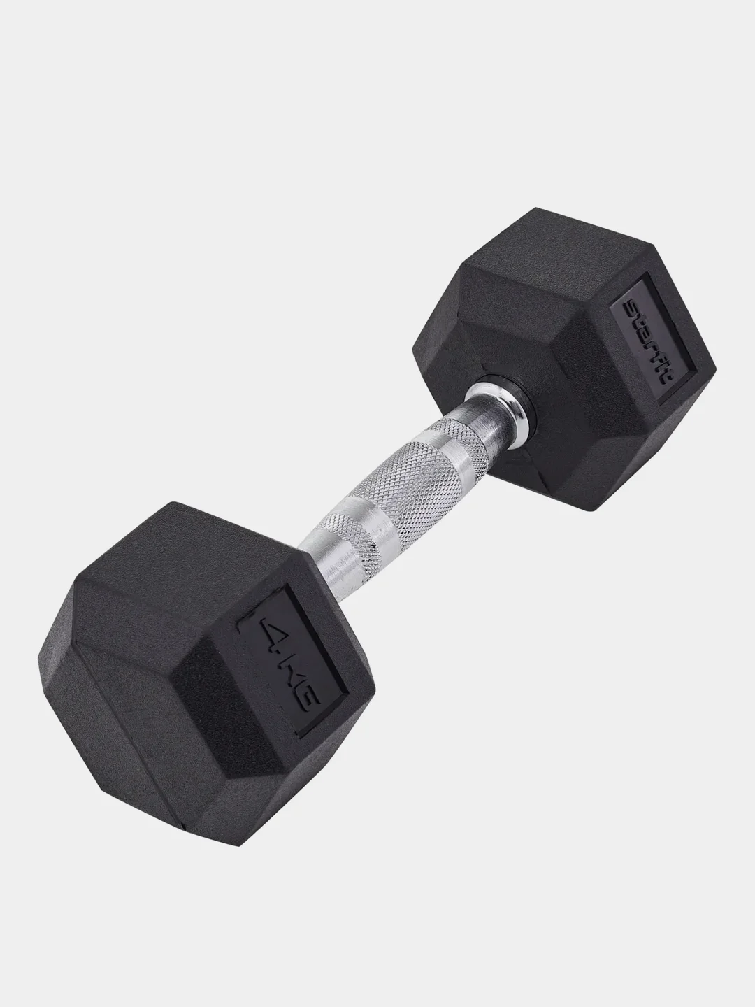 Гантель гексагональная STARFIT DB-301, 1 кг - 12 кг, обрезиненная