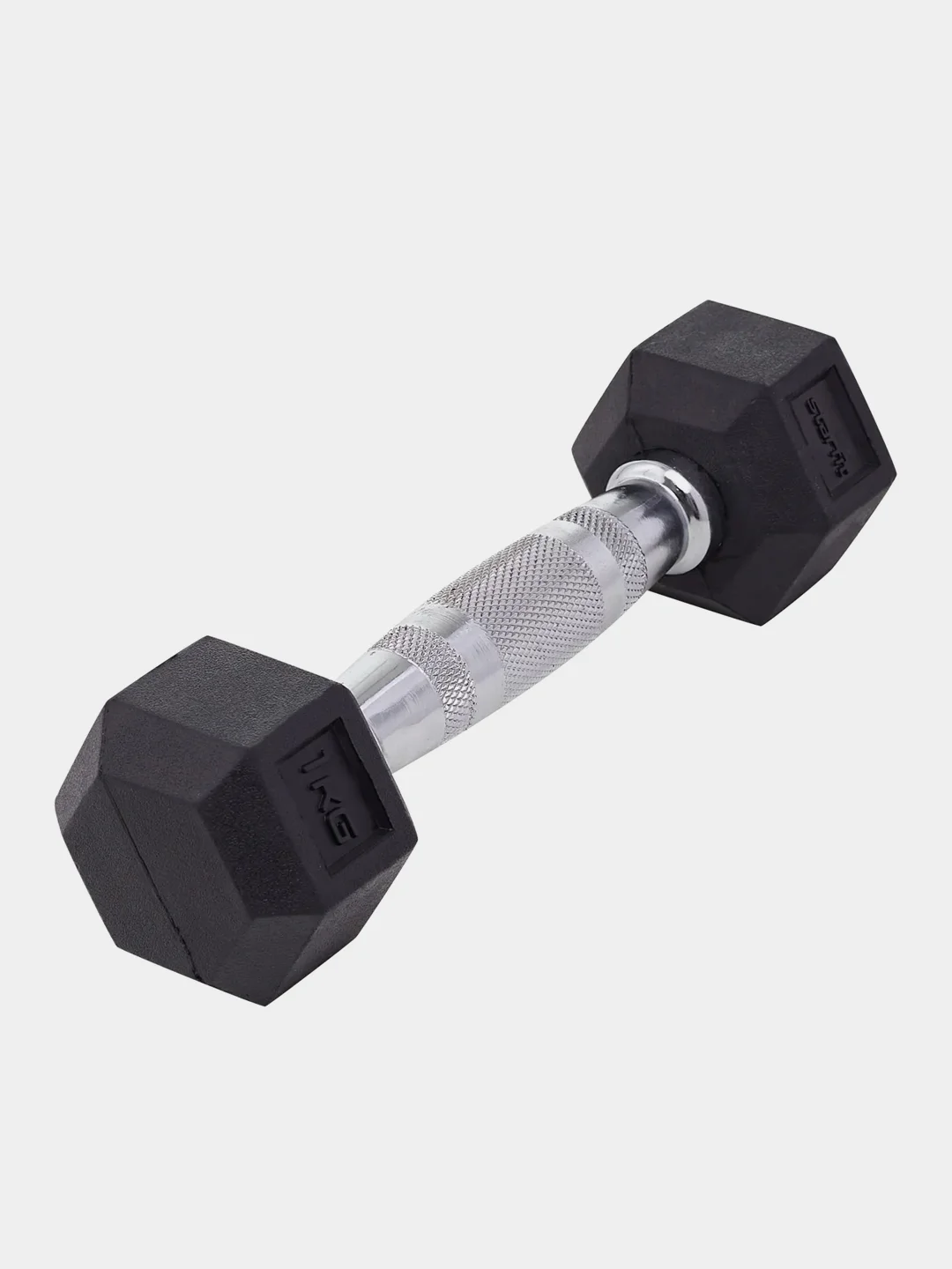 Гантель гексагональная STARFIT DB-301, 1 кг - 12 кг, обрезиненная