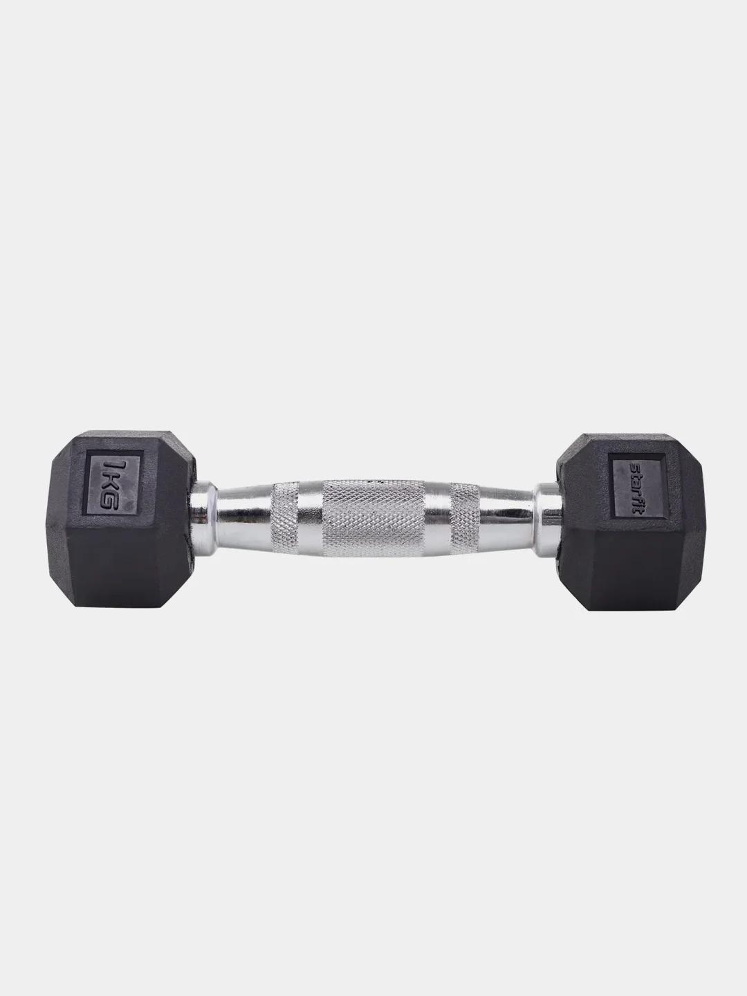 Гантель гексагональная STARFIT DB-301, 1 кг - 12 кг, обрезиненная