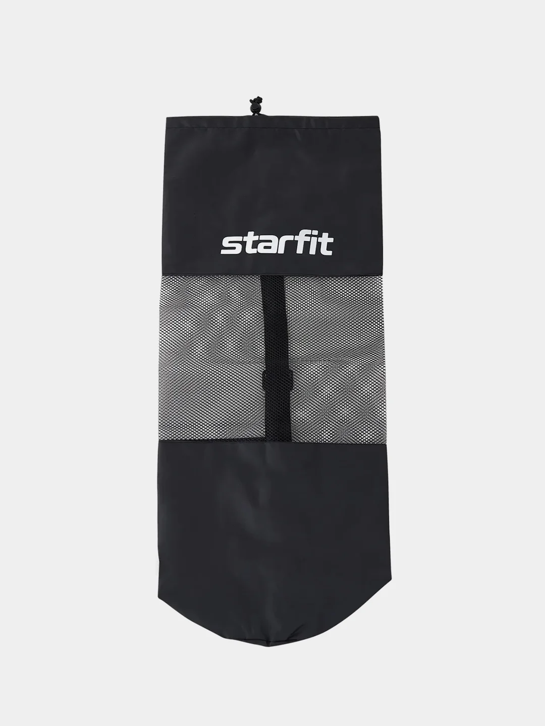 Черный сумка для ковриков STARFIT FA-301, 30x70 см, черный
