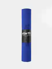 Синий коврик для йоги и фитнеса STARFIT FM-201 TPE 183x61 см, 0,4 см