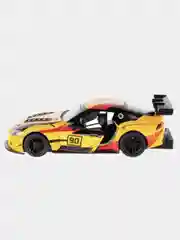 Желтый машинка металлическая инерционная/Toyota GR Supra Racing Concept/KT5421DF 1:36/Kinsmart