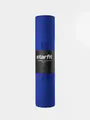 Темно-синий коврик для йоги и фитнеса STARFIT FM-201 TPE 183x61 см, 0,6 см