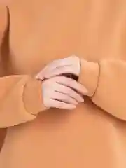 Медный спортивный костюм женский, на флисе