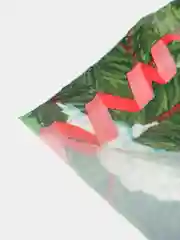 Желтый пакет подарочный новогодний пакетик с вырубной ручкой, 5 шт / 10 шт