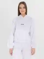 Белый костюм двойка на флисе, женский