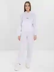 Белый костюм двойка на флисе, женский