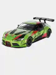 Зеленый машинка металлическая инерционная/Toyota GR Supra Racing Concept/KT5421DF 1:36/Kinsmart