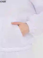 Белый костюм двойка на флисе, женский