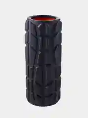 Черный ролик массажный STARFIT FA-509 EVA/PP, высокая жесткость, 33x13,5 cм
