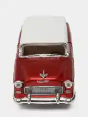 Багровый 1955 Chevy Nomad KINSMART KT5331D