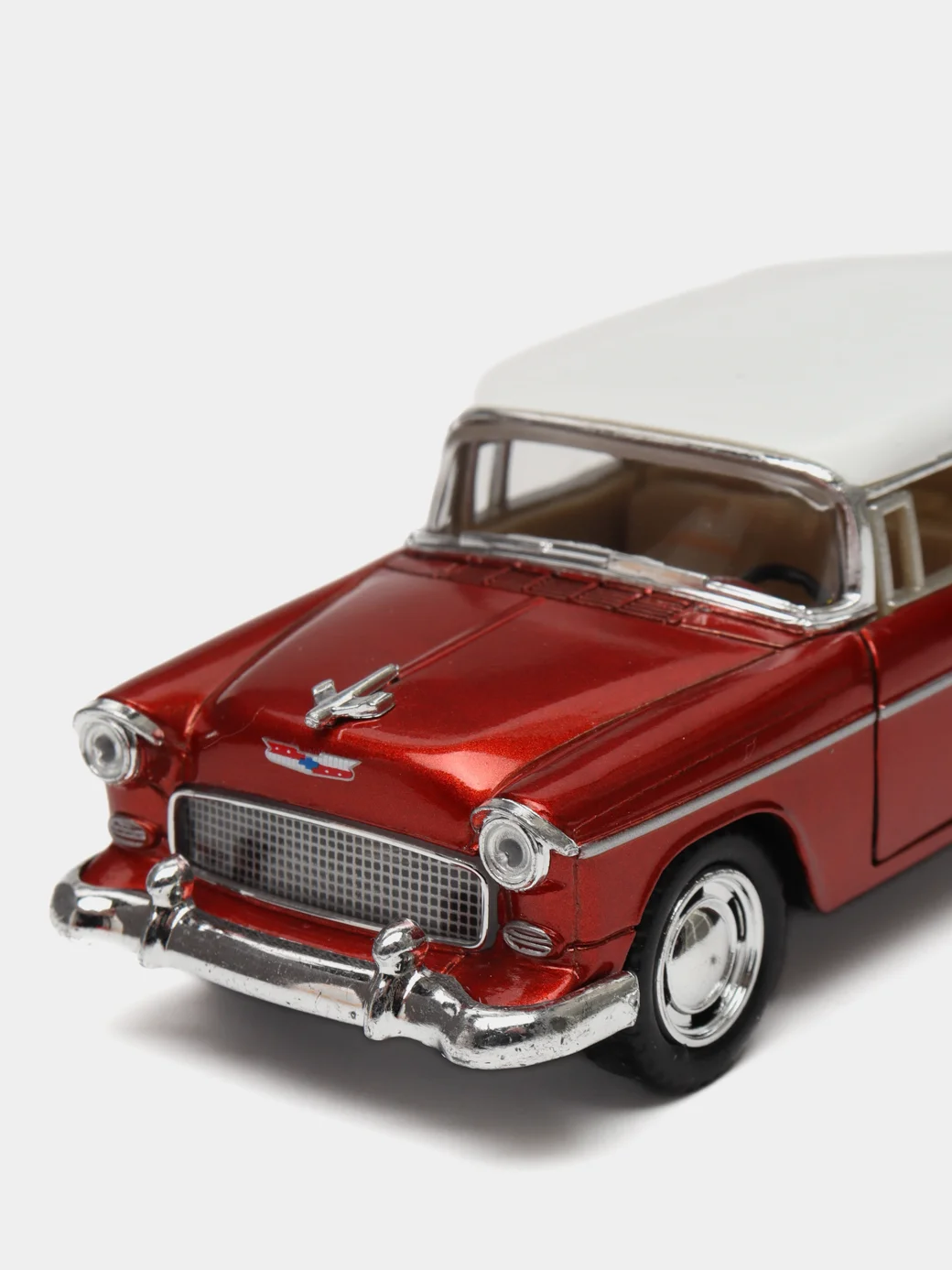 Багровый 1955 Chevy Nomad KINSMART KT5331D
