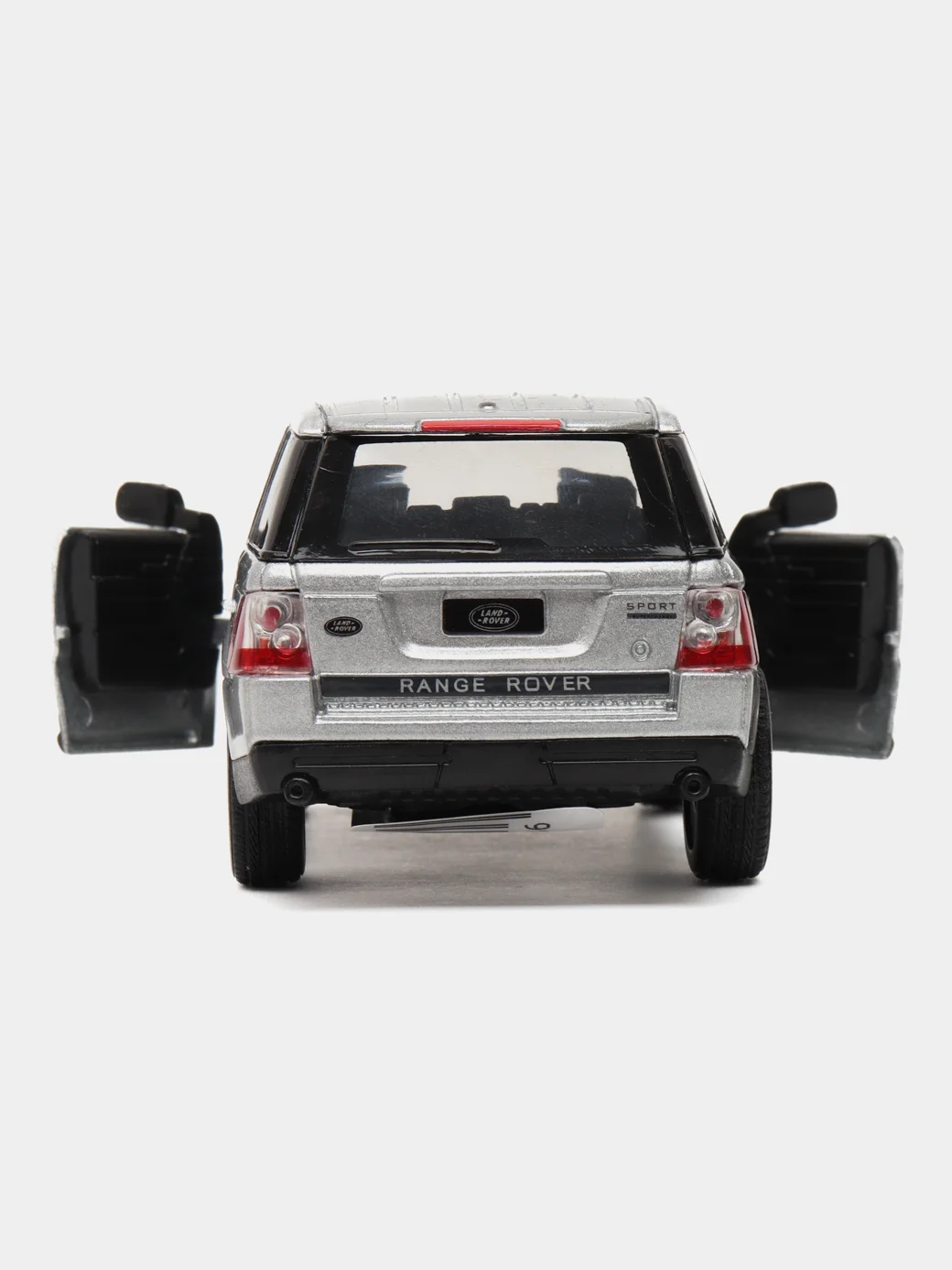 Серый металлическая машинка 1:38 Range Rover Sport KT5312D