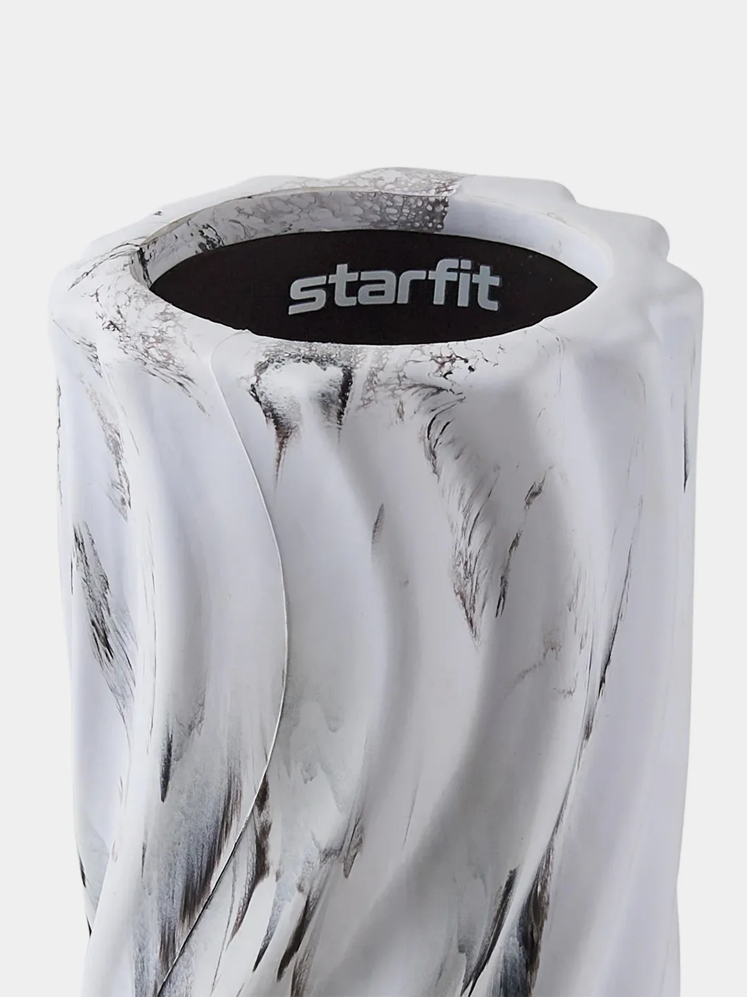 Белый ролик массажный STARFIT FA-525 EVA/PP, 45x14 cм, низкая жесткость