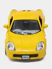 Желтый машинка металлическая Kinsmart Toyota MR-2, 1:32, KT5026D