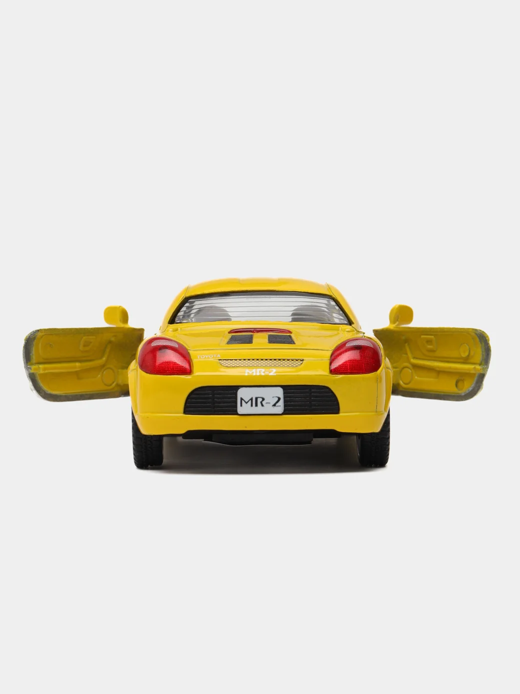 Желтый машинка металлическая Kinsmart Toyota MR-2, 1:32, KT5026D