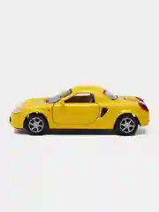 Желтый машинка металлическая Kinsmart Toyota MR-2, 1:32, KT5026D