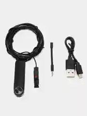 Черный микронаушник магнитный, Bluetooth, для экзамена