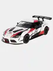 Белый машинка металлическая инерционная/Toyota GR Supra Racing Concept/KT5421DF 1:36/Kinsmart