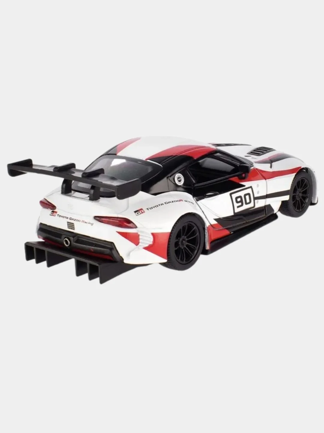 Белый машинка металлическая инерционная/Toyota GR Supra Racing Concept/KT5421DF 1:36/Kinsmart