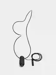 Черный микронаушник Bluetooth, магнитный, для экзаменов
