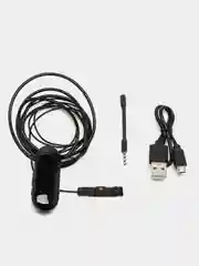 Черный микронаушник Bluetooth, магнитный, для экзаменов