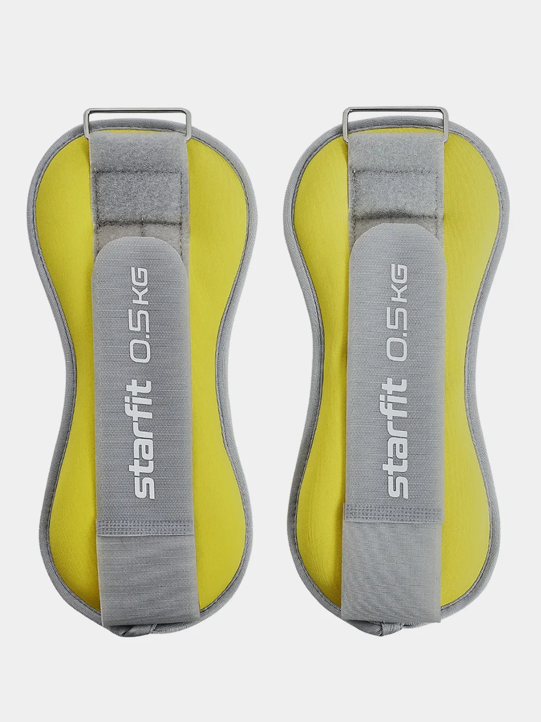 Желтый утяжелители универсальные STARFIT WT-502, 0,25 кг-2 кг