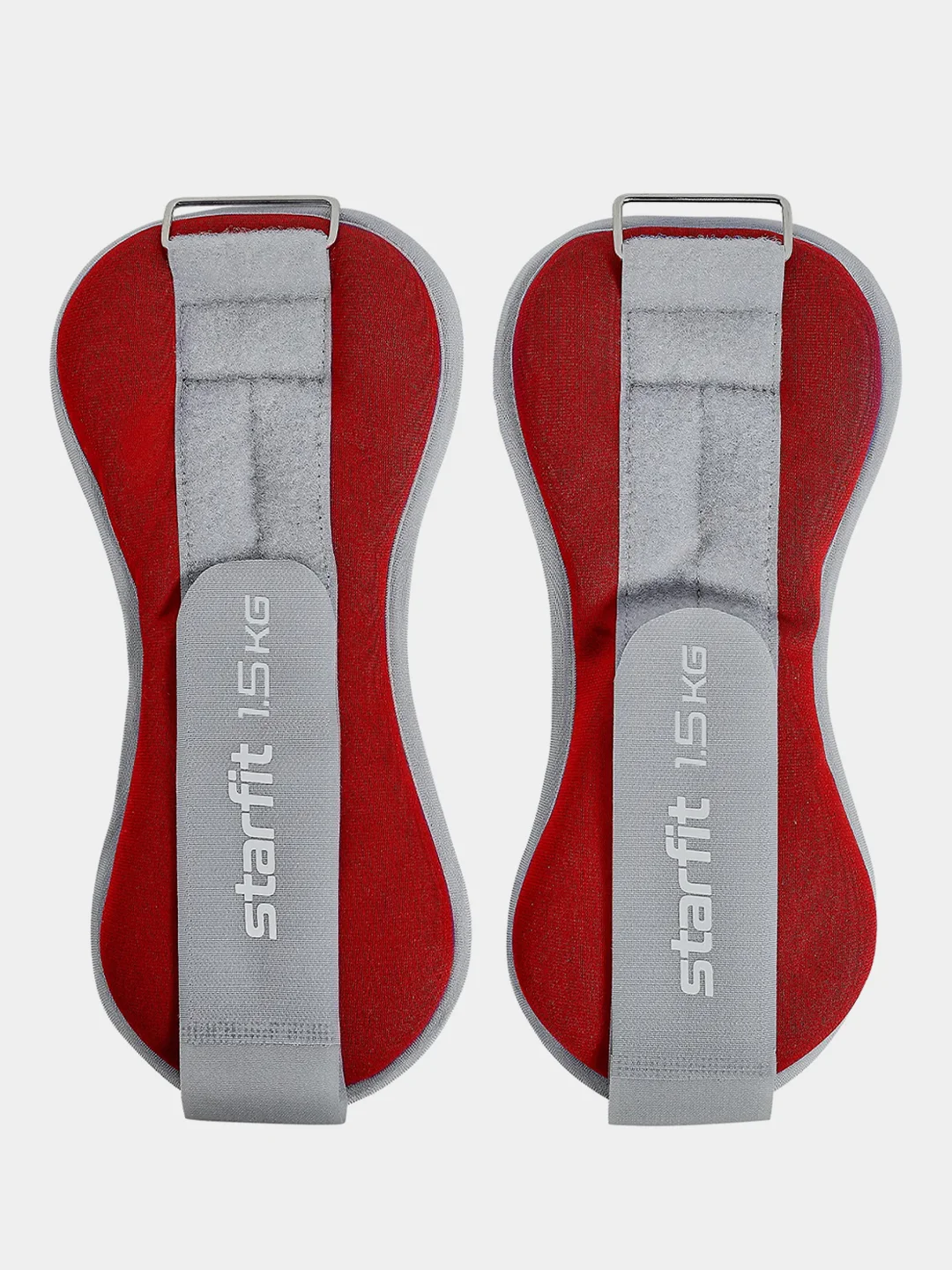 Красный утяжелители универсальные STARFIT WT-502, 0,25 кг-2 кг