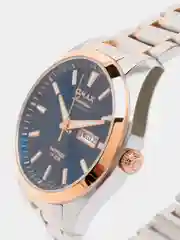 Синий меланж часы наручные механические Omax OSA001