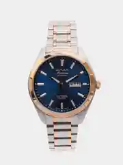 Синий меланж часы наручные механические Omax OSA001