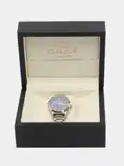 Синий меланж часы наручные механические Omax OSA001