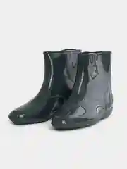 Зелёный хаки сапоги резиновые женские ПВХ, 4 цвета