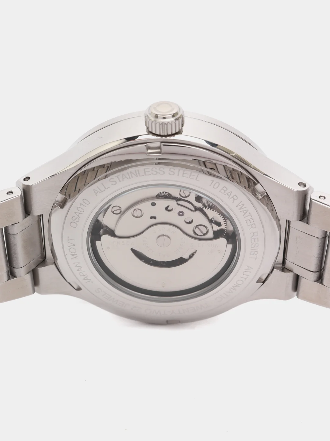 Серебряный часы наручные механические Omax OSA010
