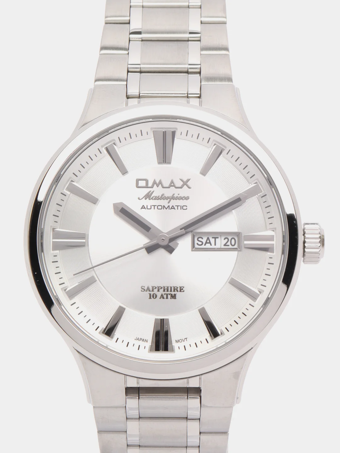 Серый металлик часы наручные механические Omax OSA010