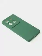 Зеленый чехол для Infinix Note 30 VIP (5G) матовый, с дополнительной защитой камеры