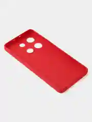 Красный чехол для Infinix Note 30 VIP (5G) матовый, с дополнительной защитой камеры