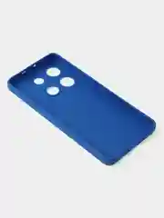 Синий чехол для Infinix Note 30 VIP (5G) матовый, с дополнительной защитой камеры