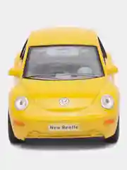 Желтый машинка металлическая инерционная 1:32 Volkswagen Beetle (Фольксваген Жук) KT5028D/Kinsmart