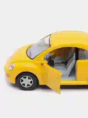 Желтый машинка металлическая инерционная 1:32 Volkswagen Beetle (Фольксваген Жук) KT5028D/Kinsmart