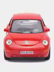 Зеленый машинка металлическая инерционная 1:32 Volkswagen Beetle (Фольксваген Жук) KT5028D/Kinsmart