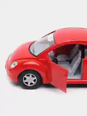 Зеленый машинка металлическая инерционная 1:32 Volkswagen Beetle (Фольксваген Жук) KT5028D/Kinsmart