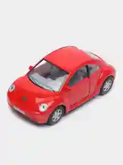 Красный машинка металлическая инерционная 1:32 Volkswagen Beetle (Фольксваген Жук) KT5028D/Kinsmart