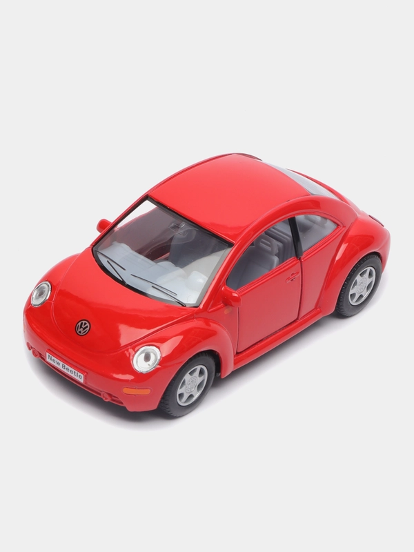 Машинка металлическая инерционная 1:32 Volkswagen Beetle (Фольксваген Жук) KT5028D/Kinsmart