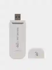 Белый 4g Модем LTE USB с Wi-Fi. Мобильный Wi-Fi роутер 4G