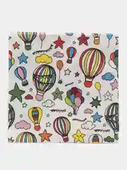 Салфетки бумажные, трехслойные, Шарики, с обводкой, 33*33 см, 20 шт
