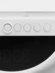 Беспроводная колонка с беспроводной зарядкой, Bluetooth, Ночник, Часы-будильник